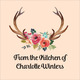 Decorated Antler Gift Stickers Image 2 of 3